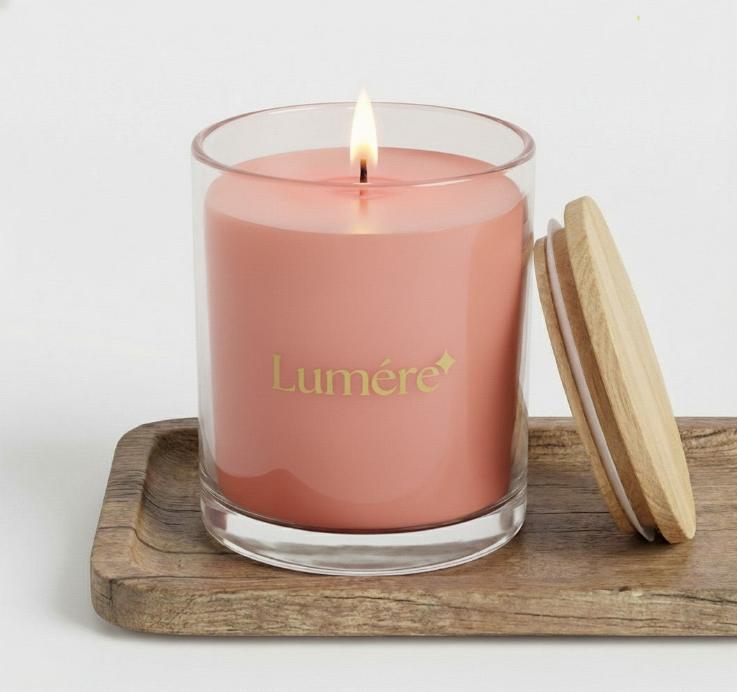 Lumére Signature Rose Luxe Candle Jar