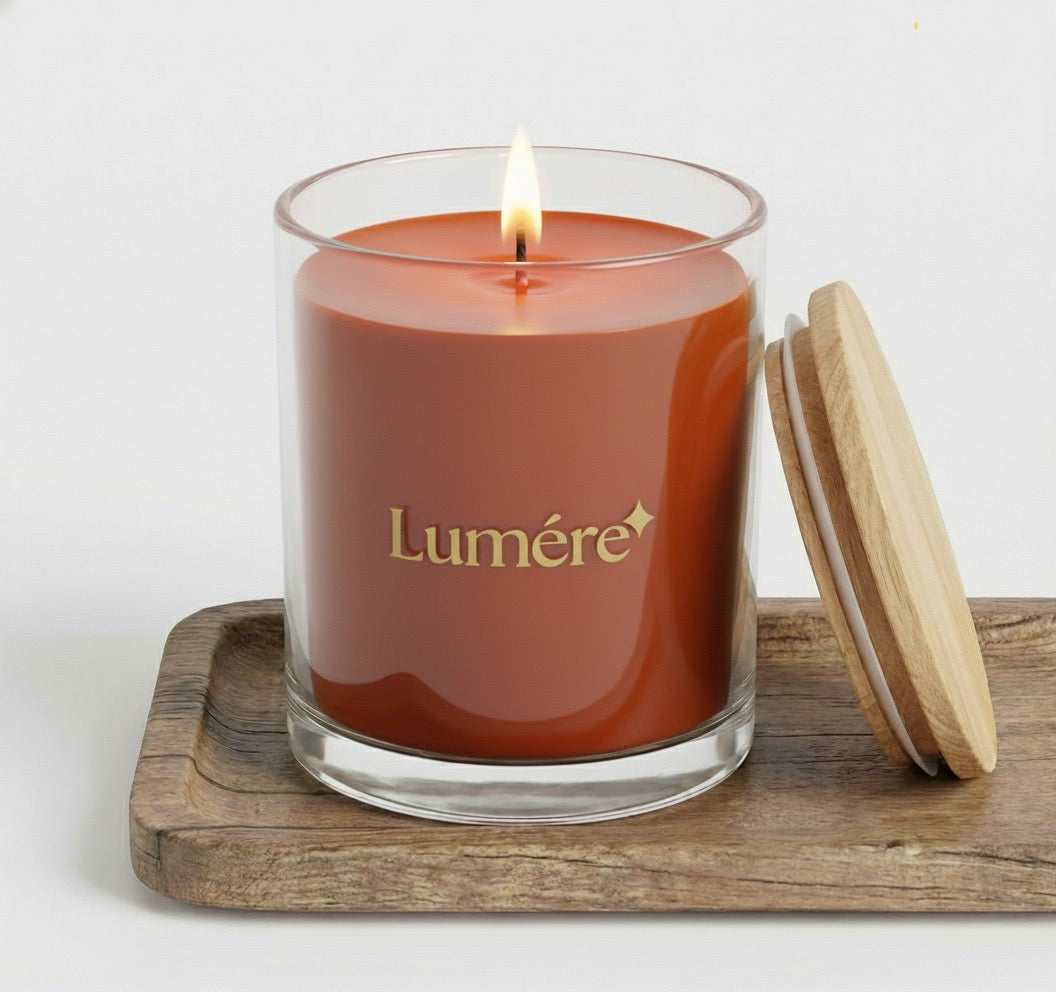 Lumére Saffron Signature Luxe Candle Jar