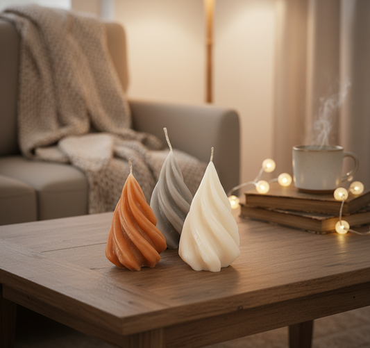 Lumére Artisan Spiral Candle Pack