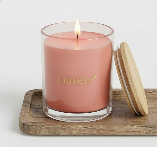 Lumére Signature Rose Luxe Candle Jar
