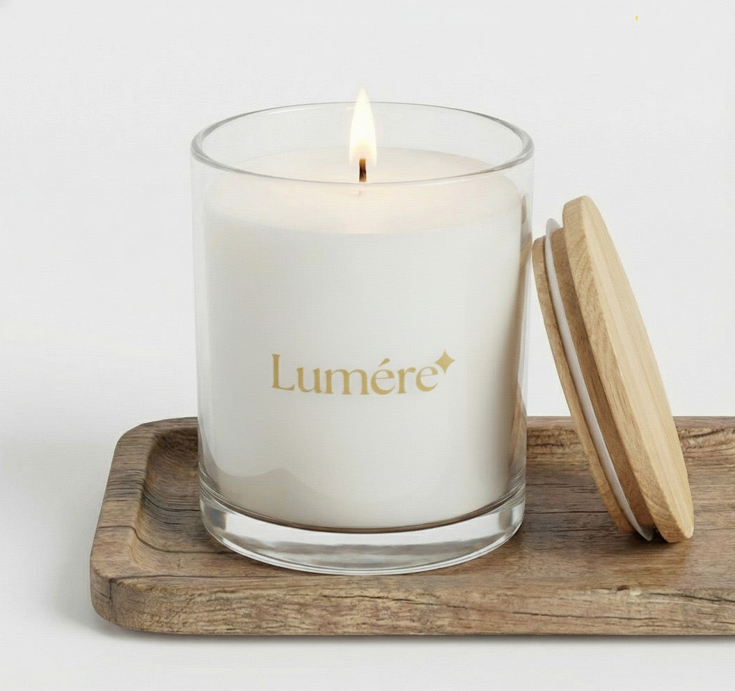 Lumére Signature Vanilla Luxe Candle Jar