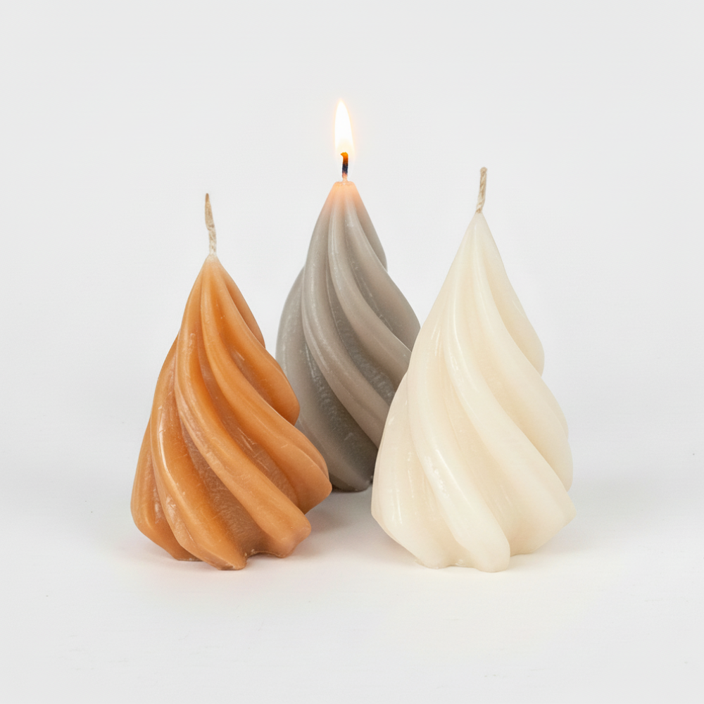 Artisan Spiral Candle Pack