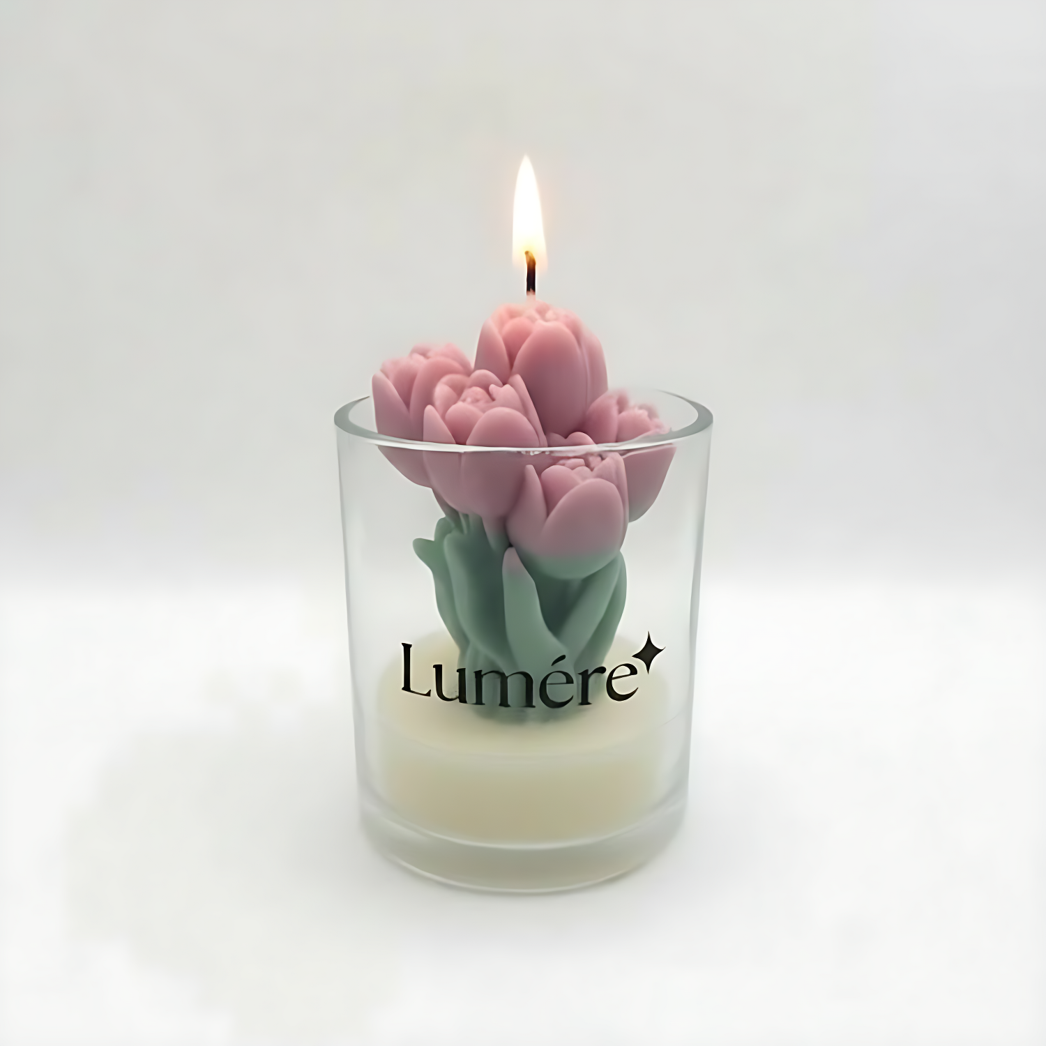 Aterlier Tulip Bouqet Candle Jar