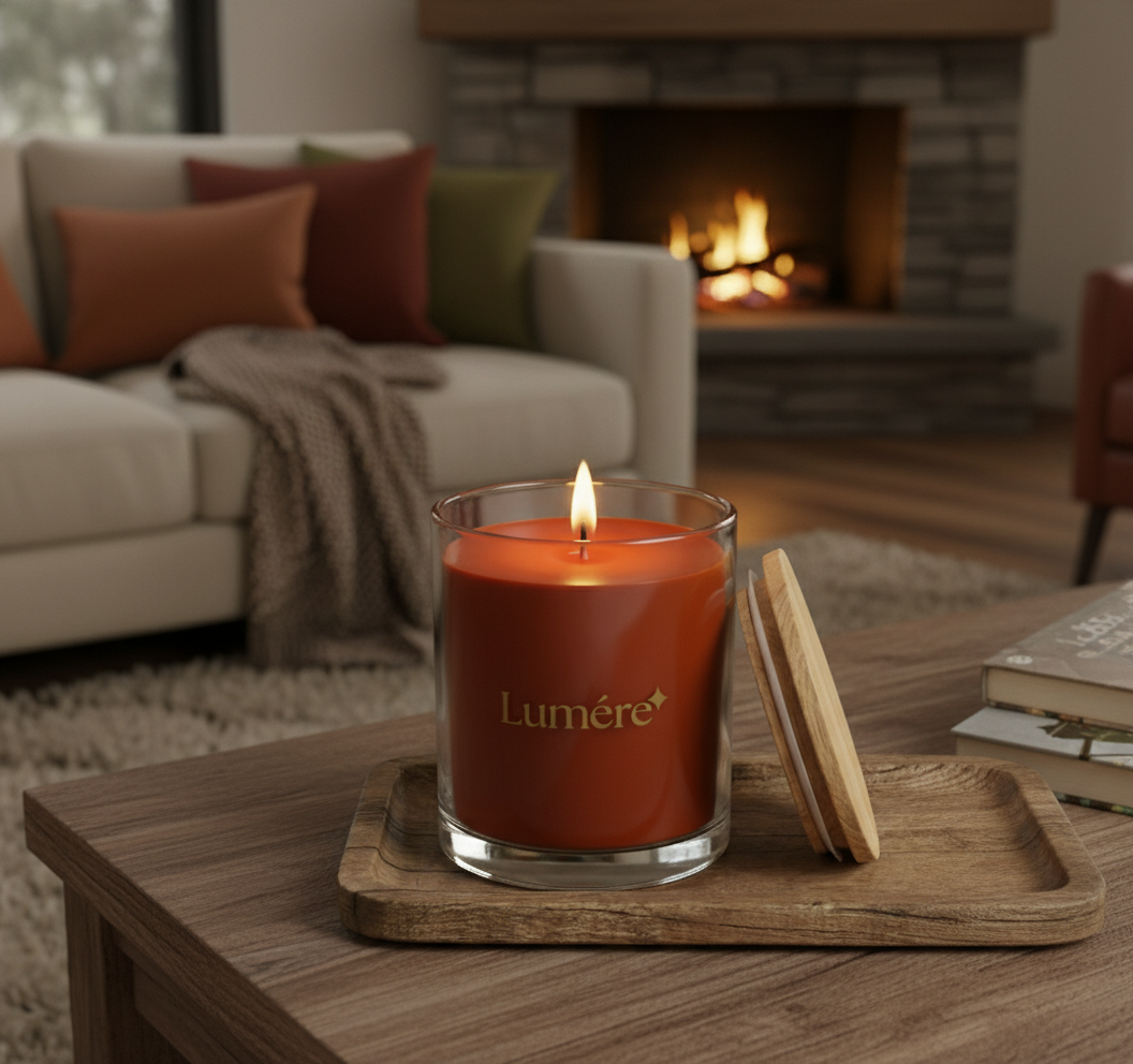 Signature Saffron Luxe Candle Jars