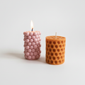 Artisan Bubble Pillar Candle Pack